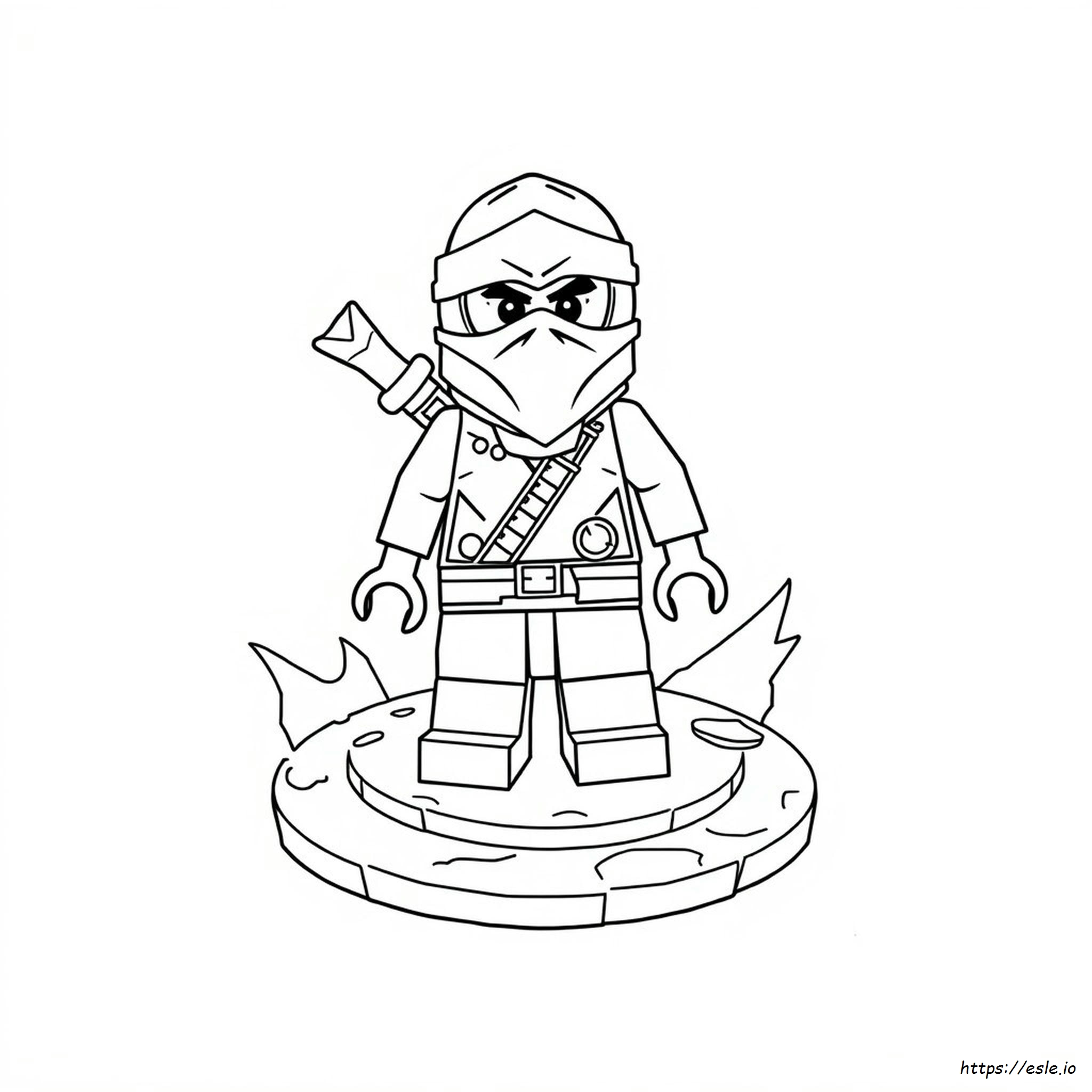 Kolorowanki Nya Ninjago