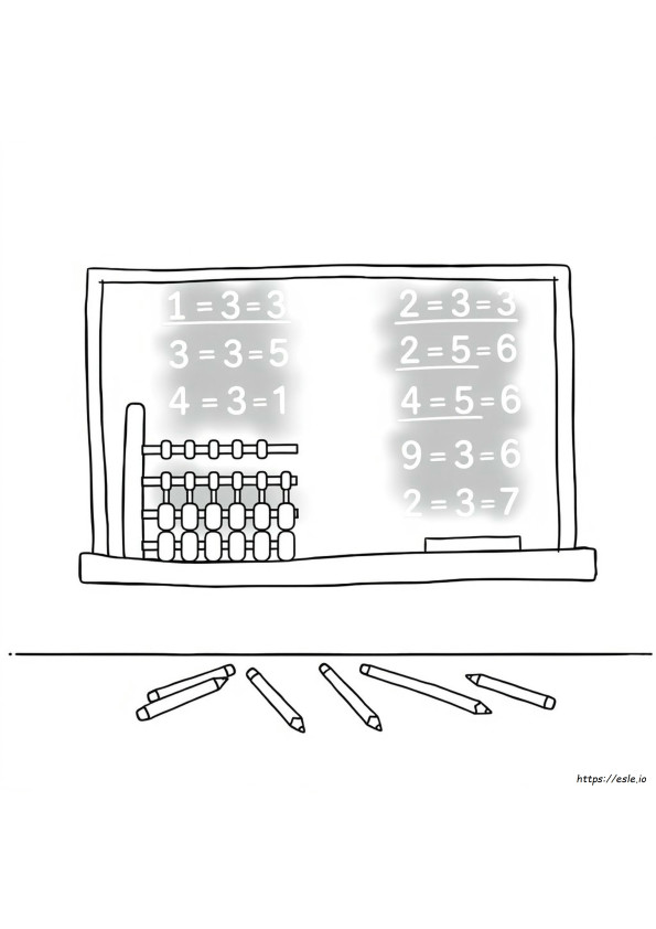 Math Coloring Books