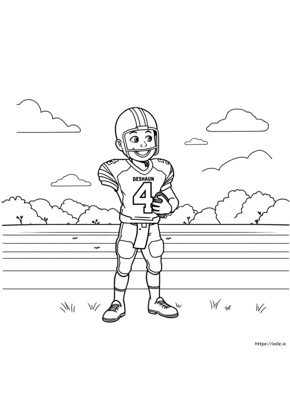 Deshaun Watson Pagine Da Colorare