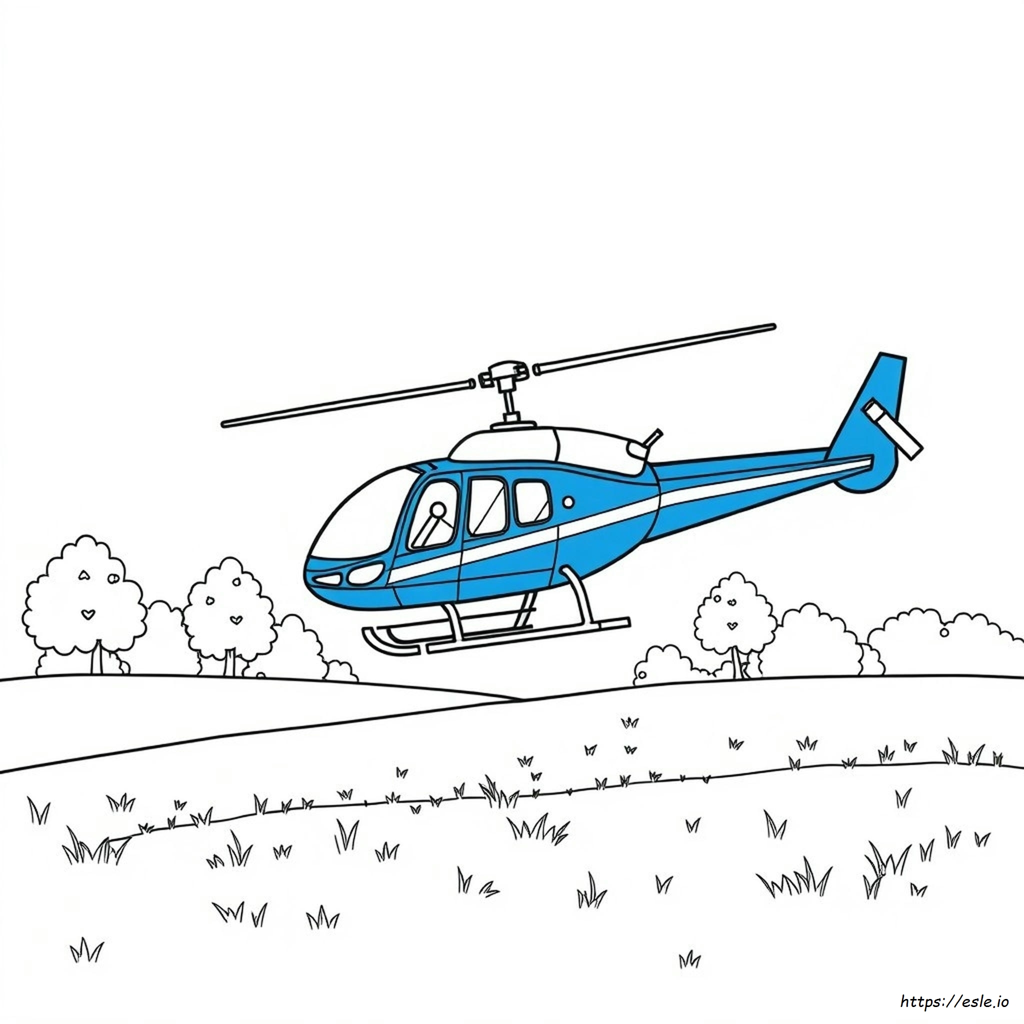 Helicopter Images For Colouring