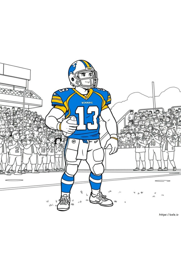 Winnipeg Blue Bombers Coloring Pages