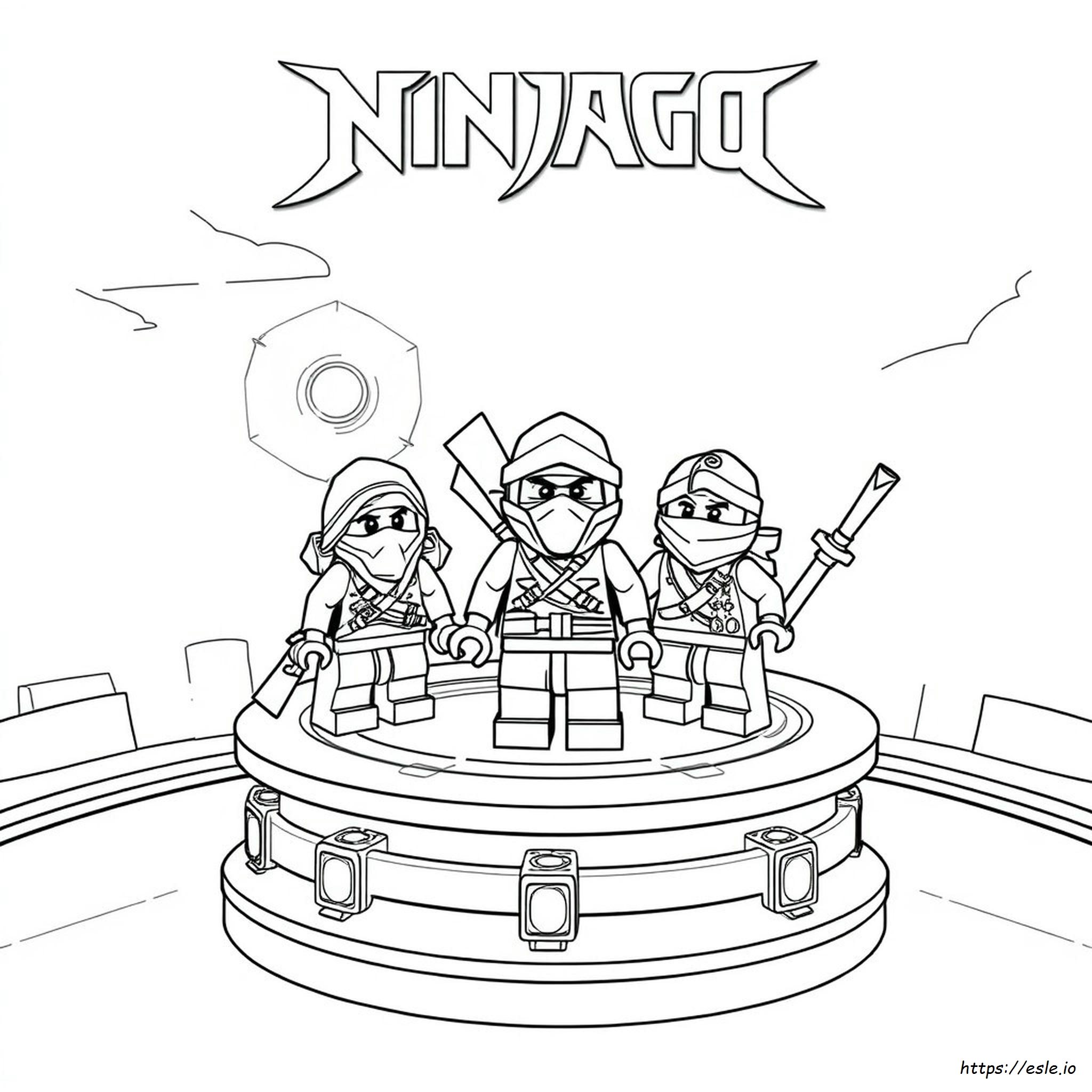 Ninjago Hands Of Time Coloring Pages