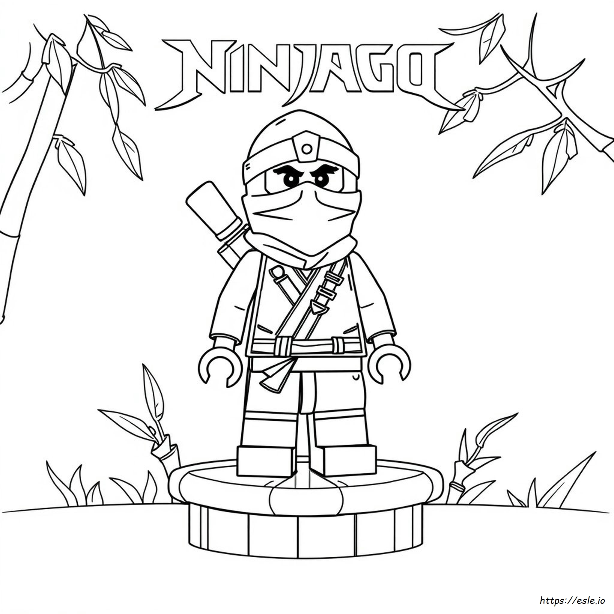 Ninjago Lloyd Colouring Pages