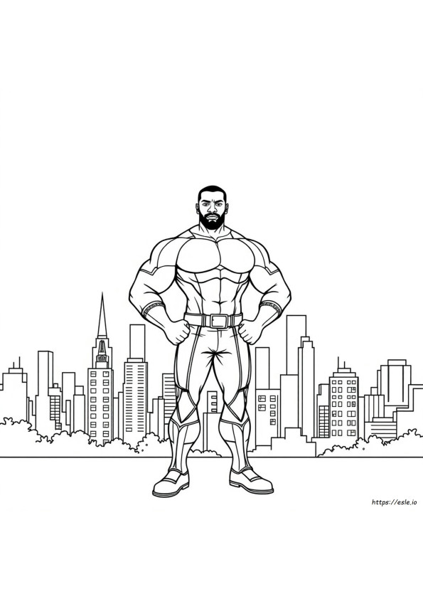Luke Cage Kleurplaten