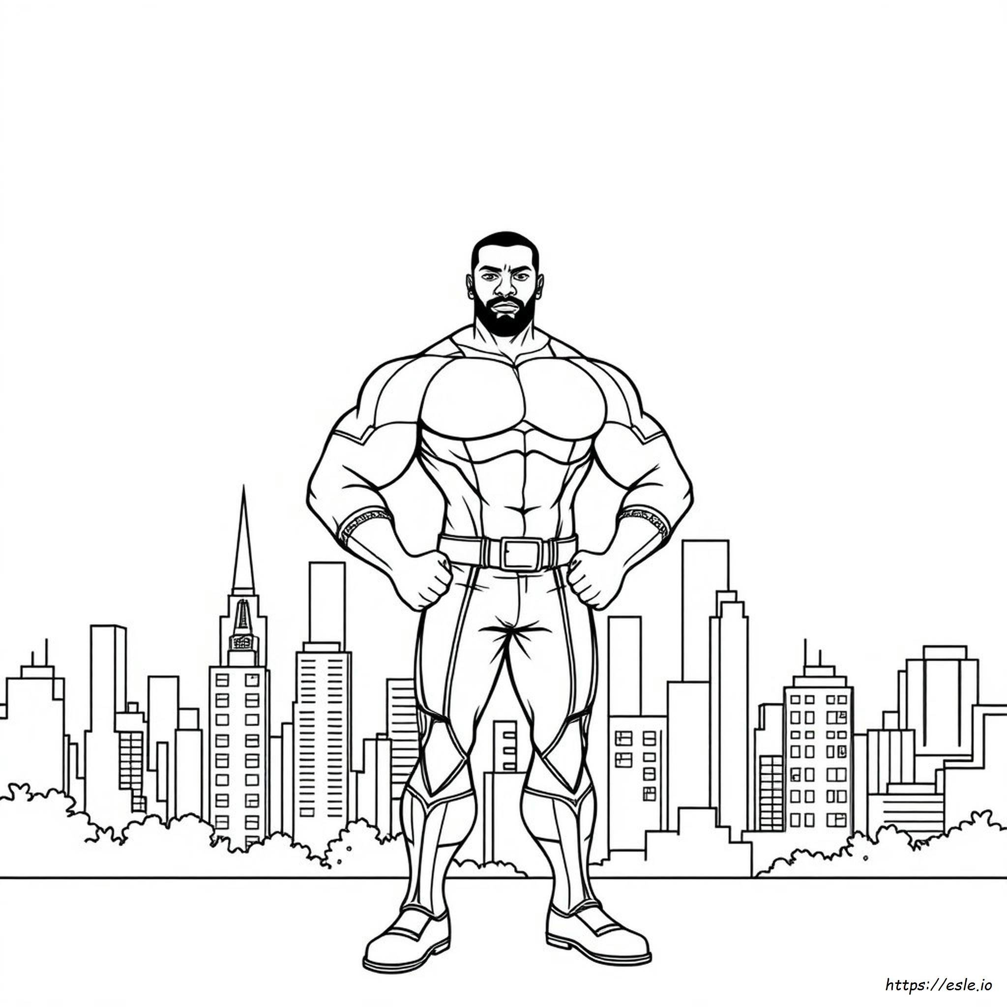 Luke Cage Coloring Pages