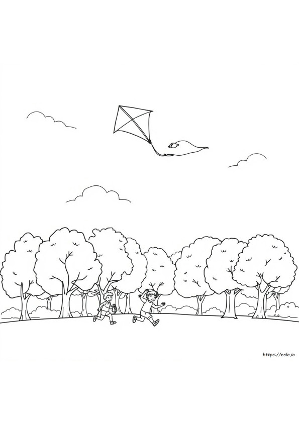 Desenho De Pipa Para Colorir
