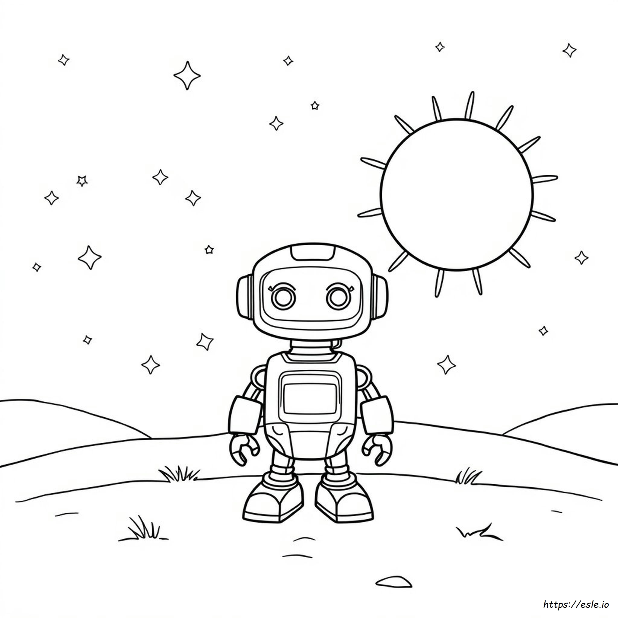 Printable Tobot Coloring Pages