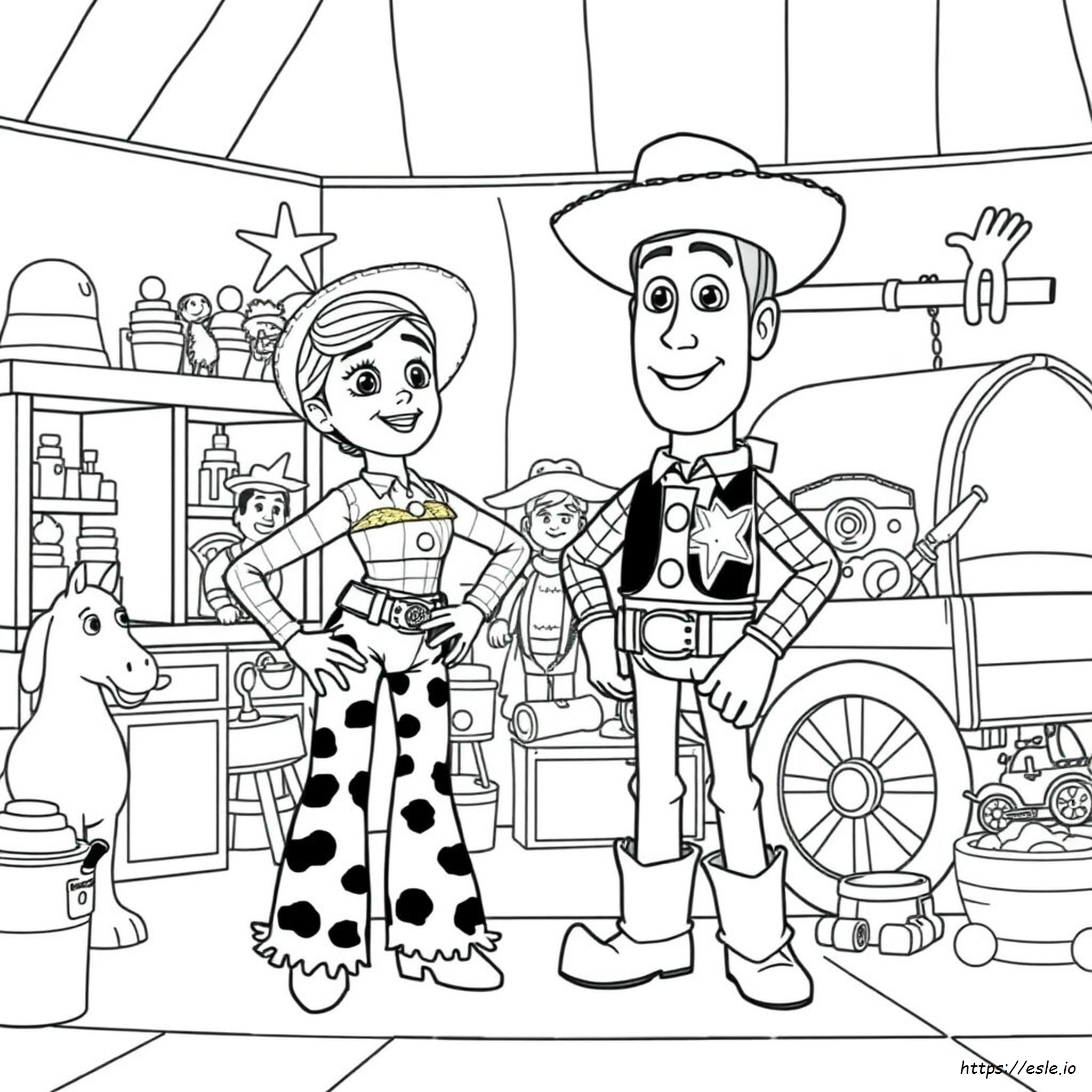 Dibujos De Jessie De Toy Story Para Colorear