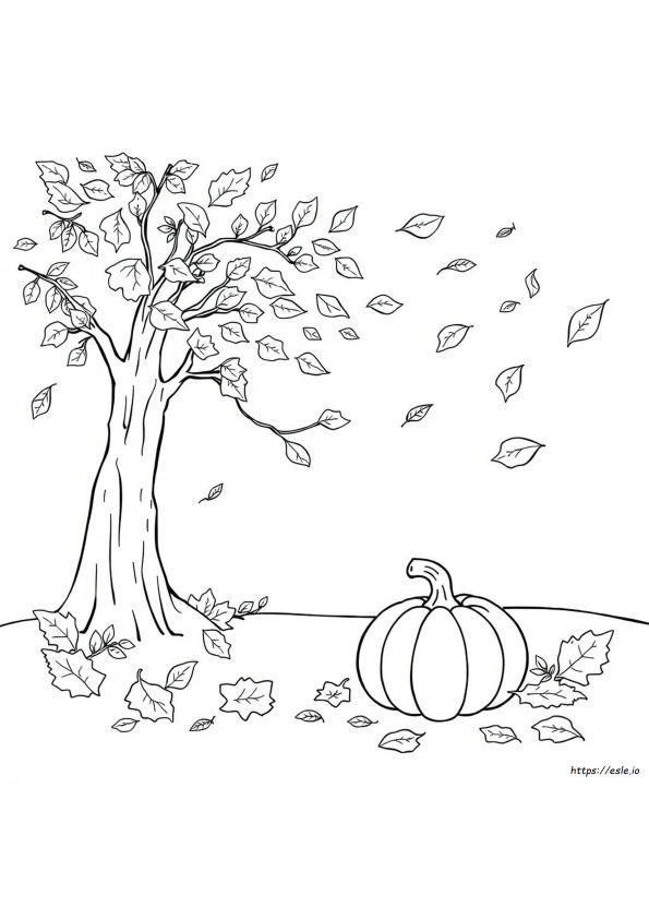 Disegni Da Colorare Autunnali Online Gratuiti