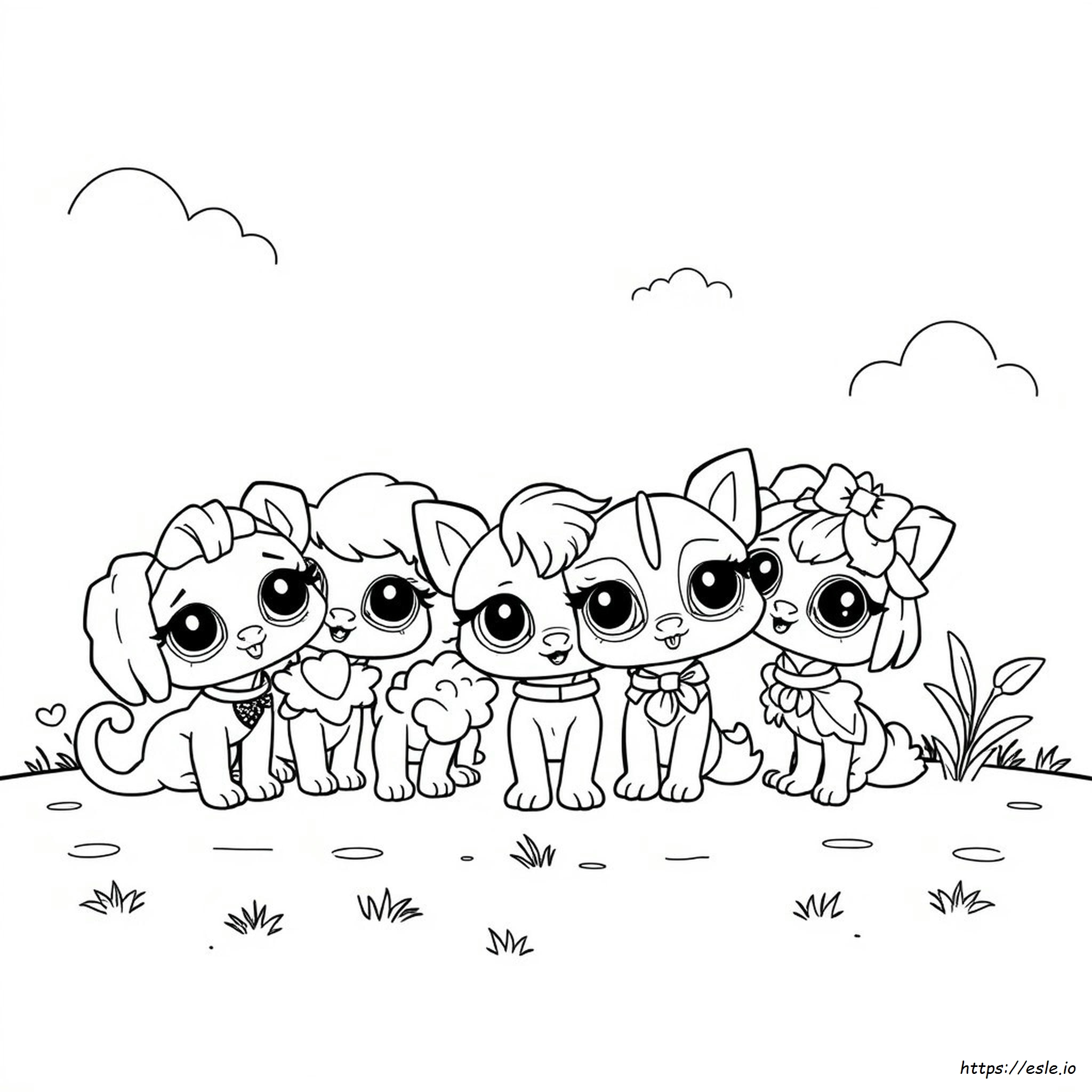 Free Coloring Pages Of Littlest Pet Shop