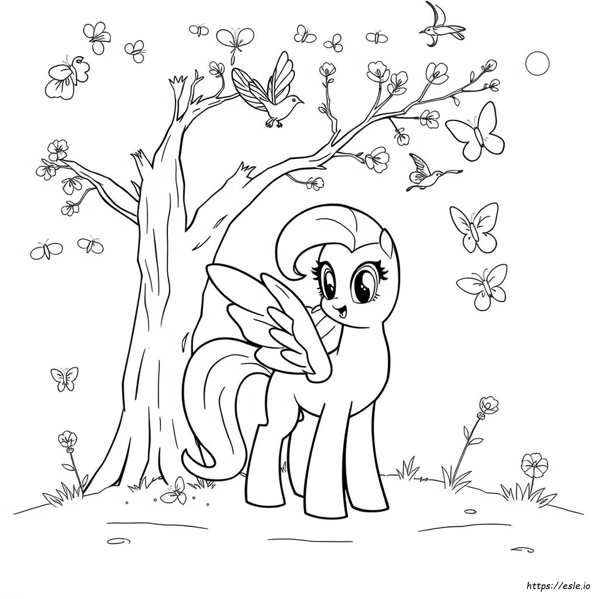 My Little Pony Coloring Fluttershy