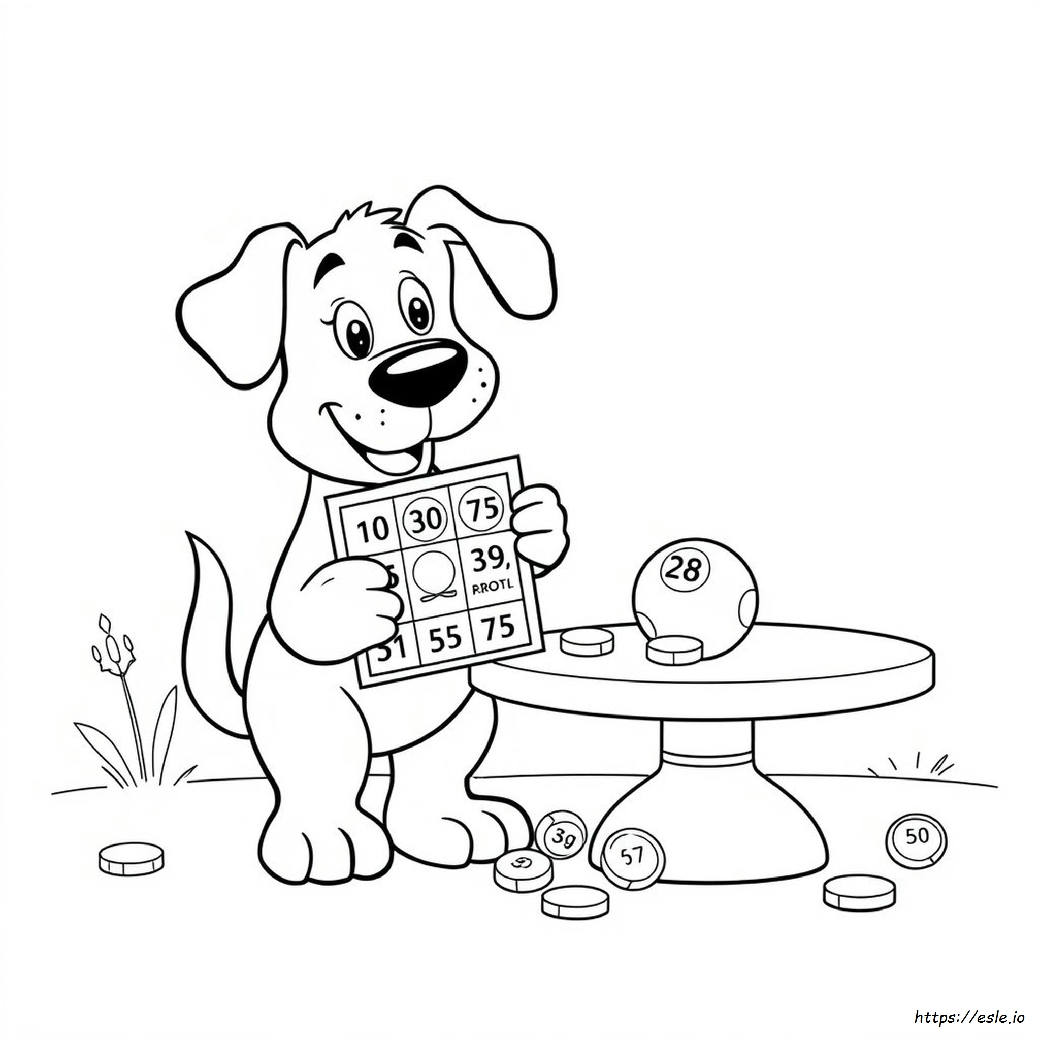Bingo And Rolly Coloring