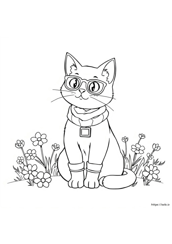 Gattina Marie Da Colorare