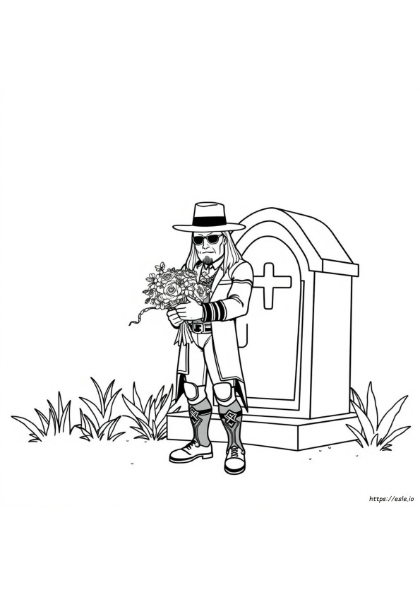 Coloring Pages Of The Undertaker