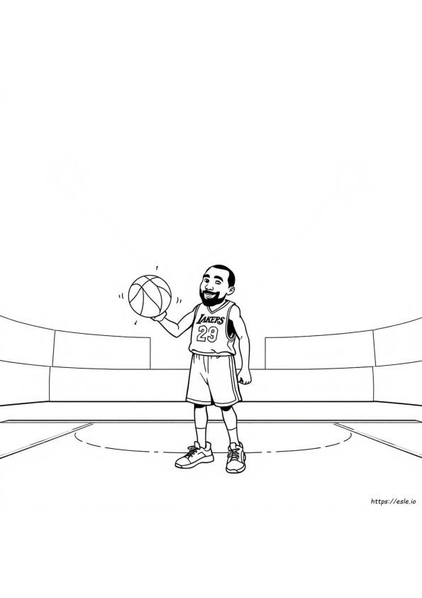 Kobe Coloring Pages