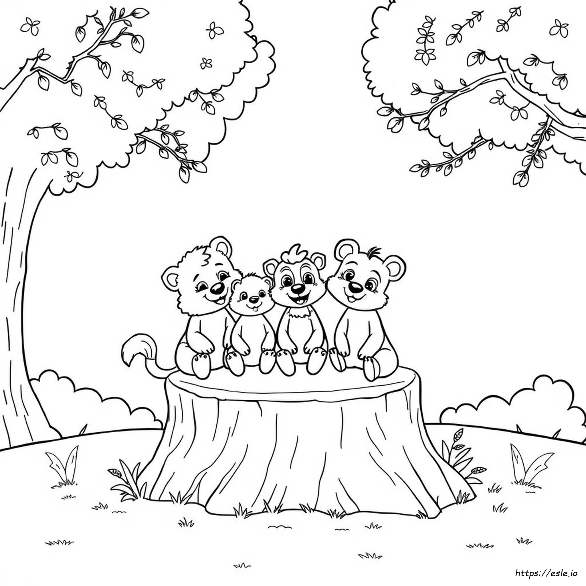 Jojo Didi And Friends Colouring