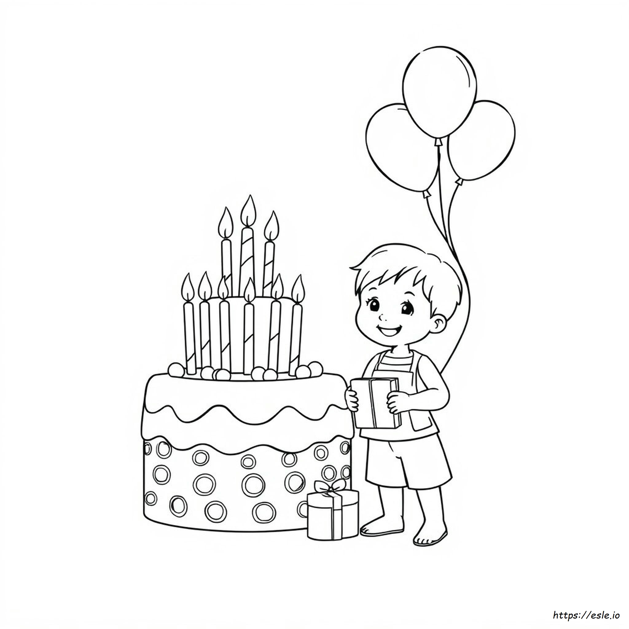 2Nd Birthday Coloring Pages