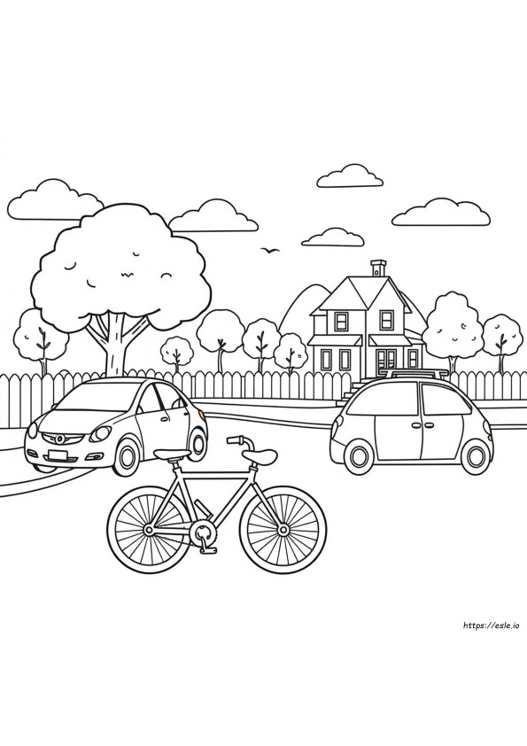 Transportation Coloring Pages For Preschool Pdf