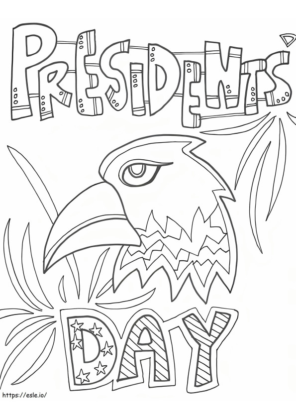 Presidents Day 4 1 coloring page