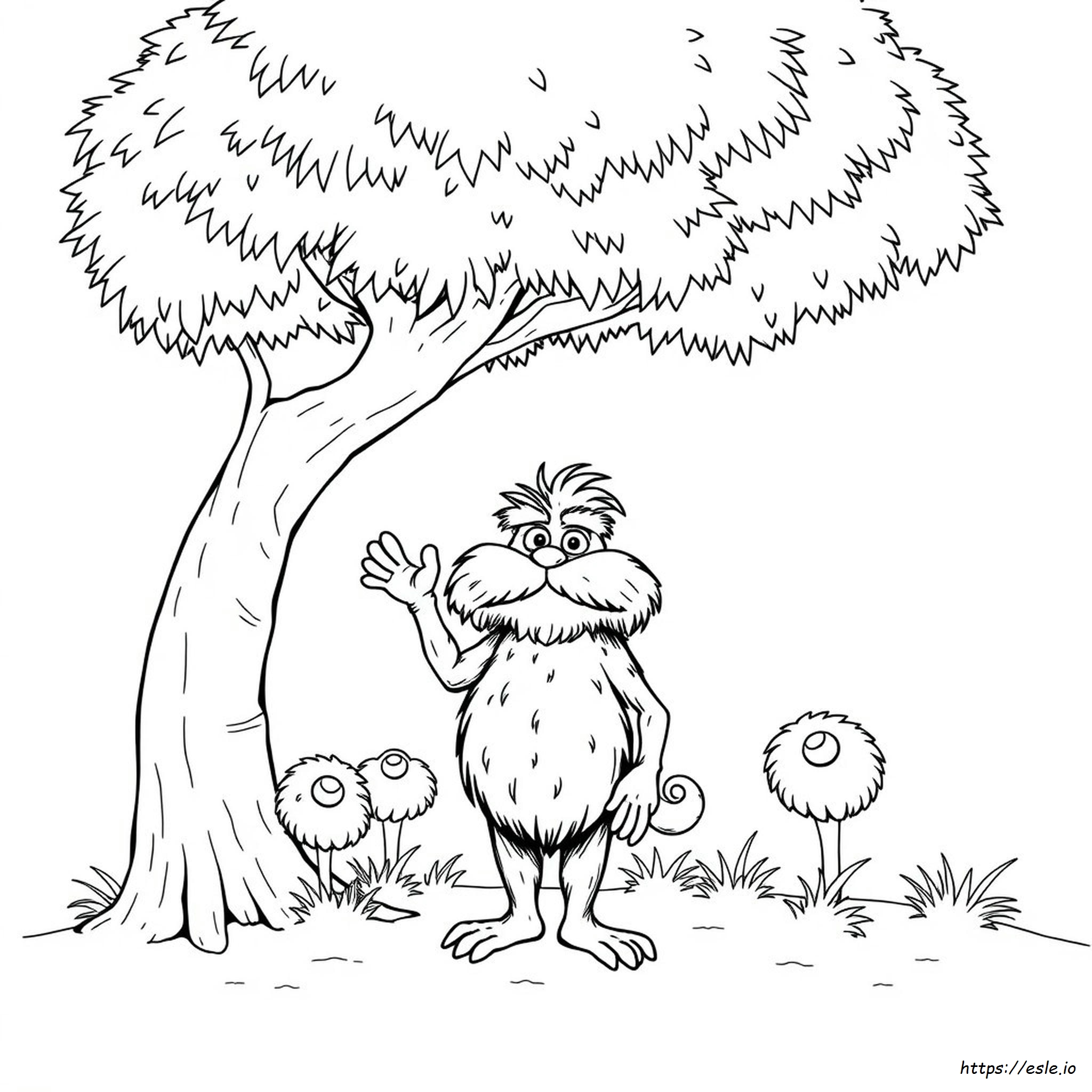 The Lorax Free Printable Coloring Pages