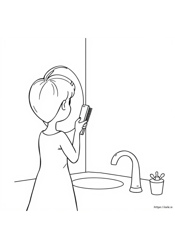 Coloriage Mes Cheveux Gris