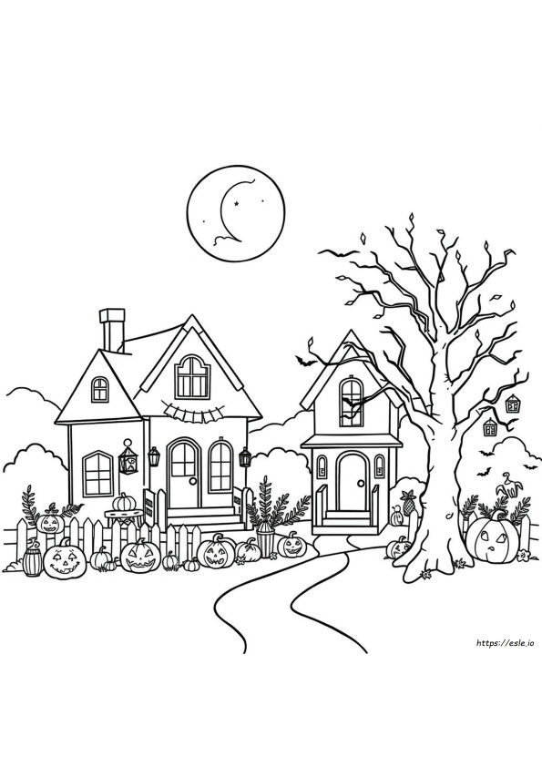Halloween Ausmalbilder Für Kinder Pdf