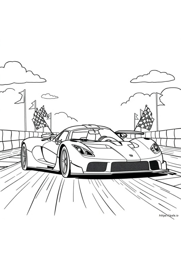 Hennessey Venom Gt Coloring Pages