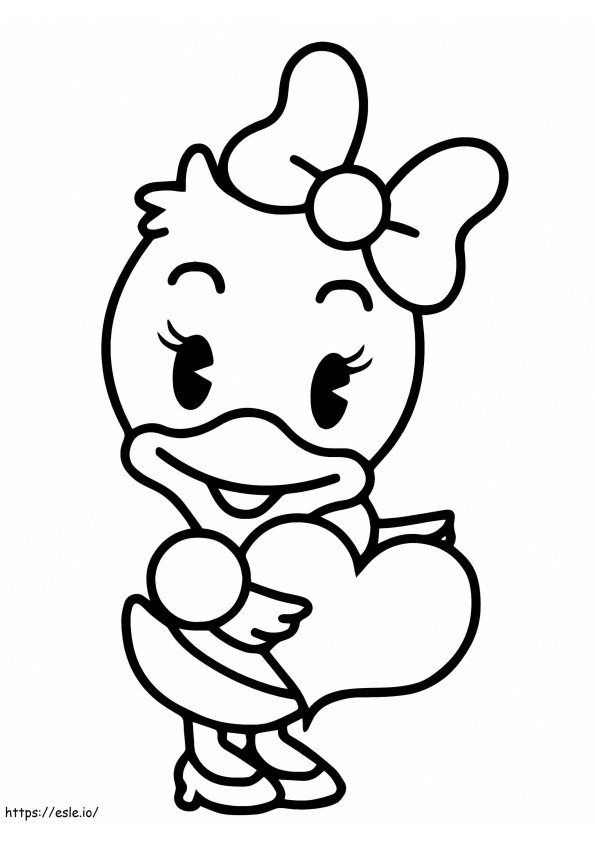 Daisy Disney Cuties ausmalbilder