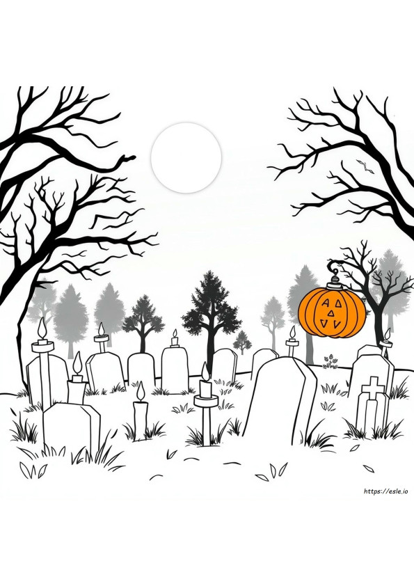 All Souls Day Coloring Page