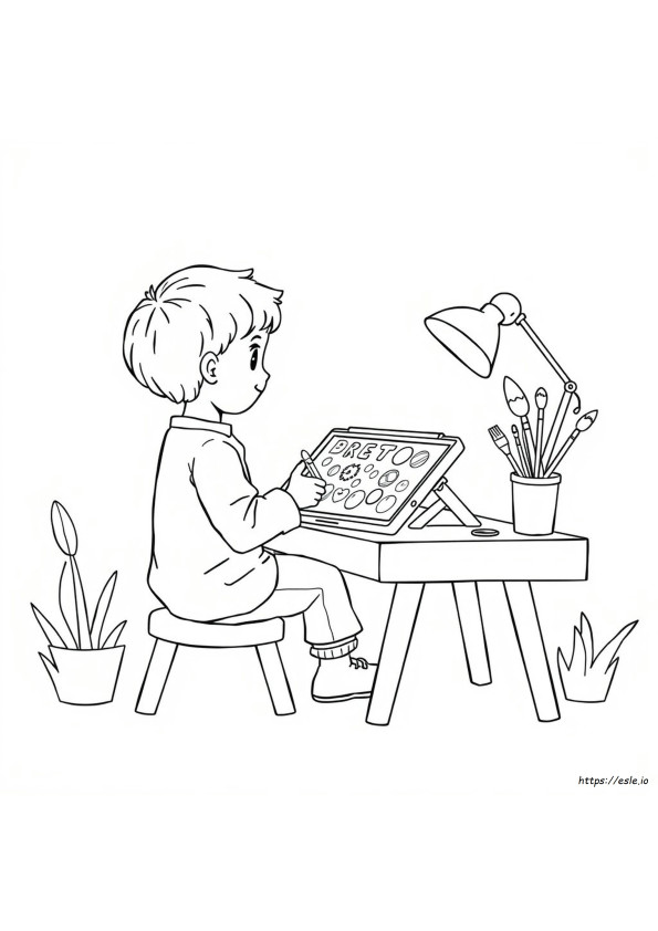 Coloriage Procreate Gratuit