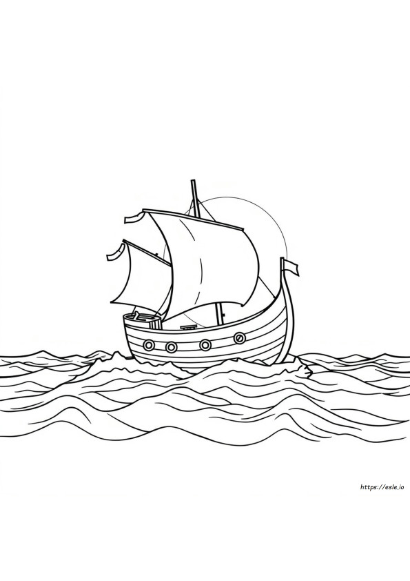 Pagina Da Colorare Del Mayflower