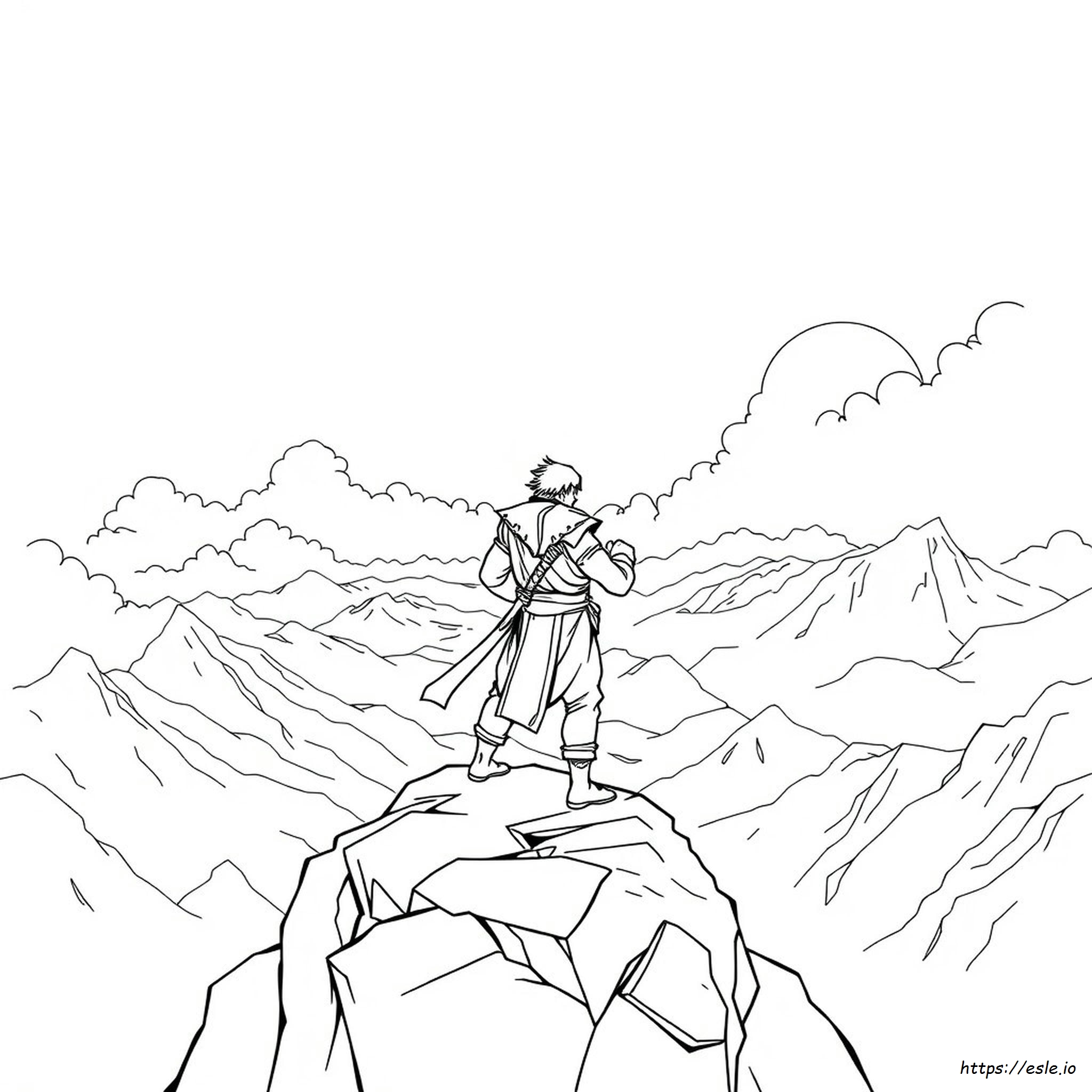 Baki Hanma: Hojas Para Colorear