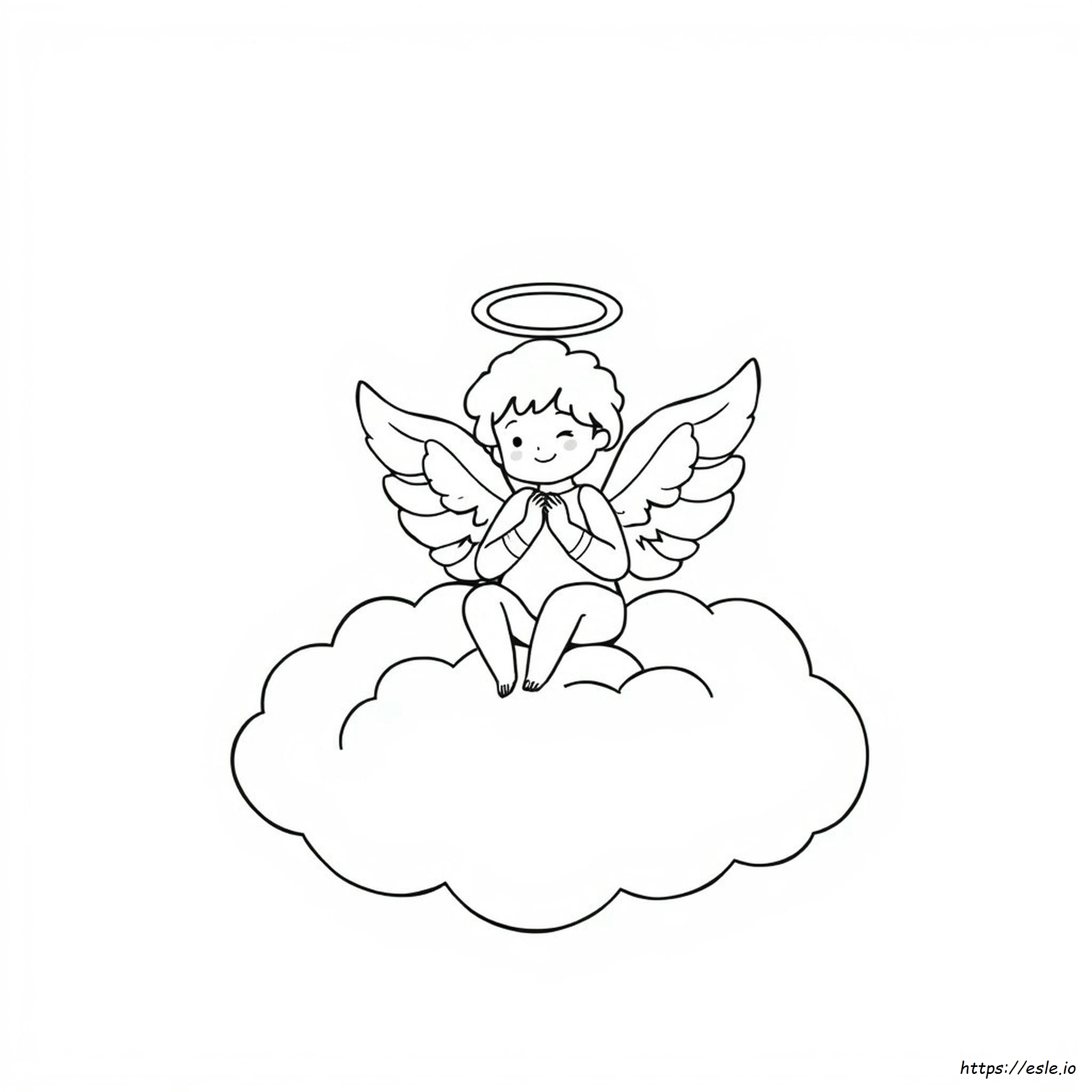 Angel Colouring Pages Printable