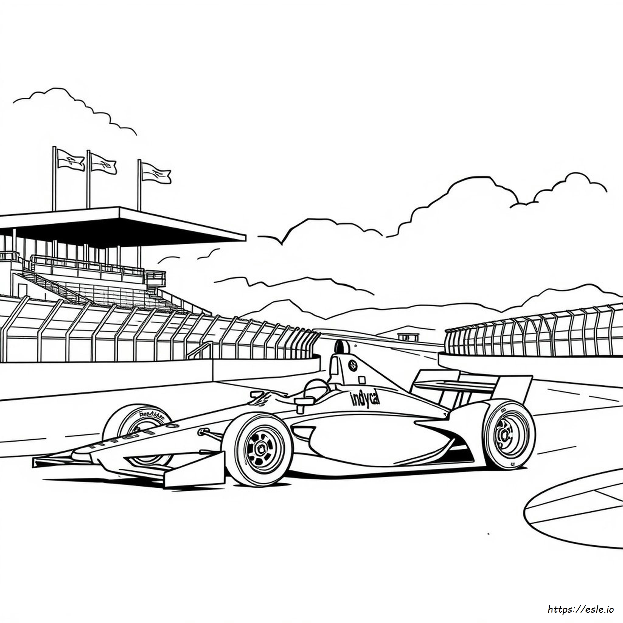Kolorowanki Indycar