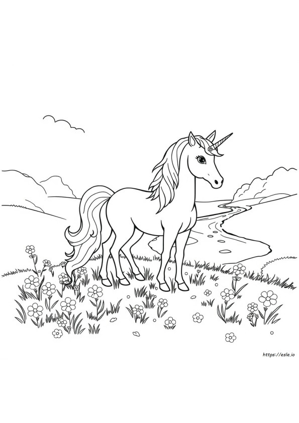 Unicorn Coloring Pages Imprimir Unicornio Para Colorear