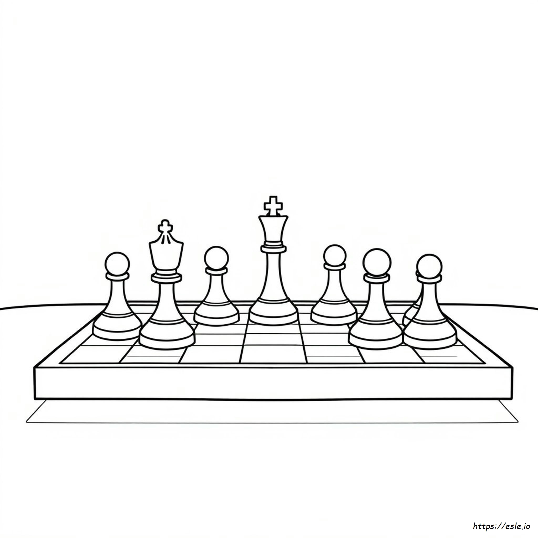Free Printable Chess Coloring Pages