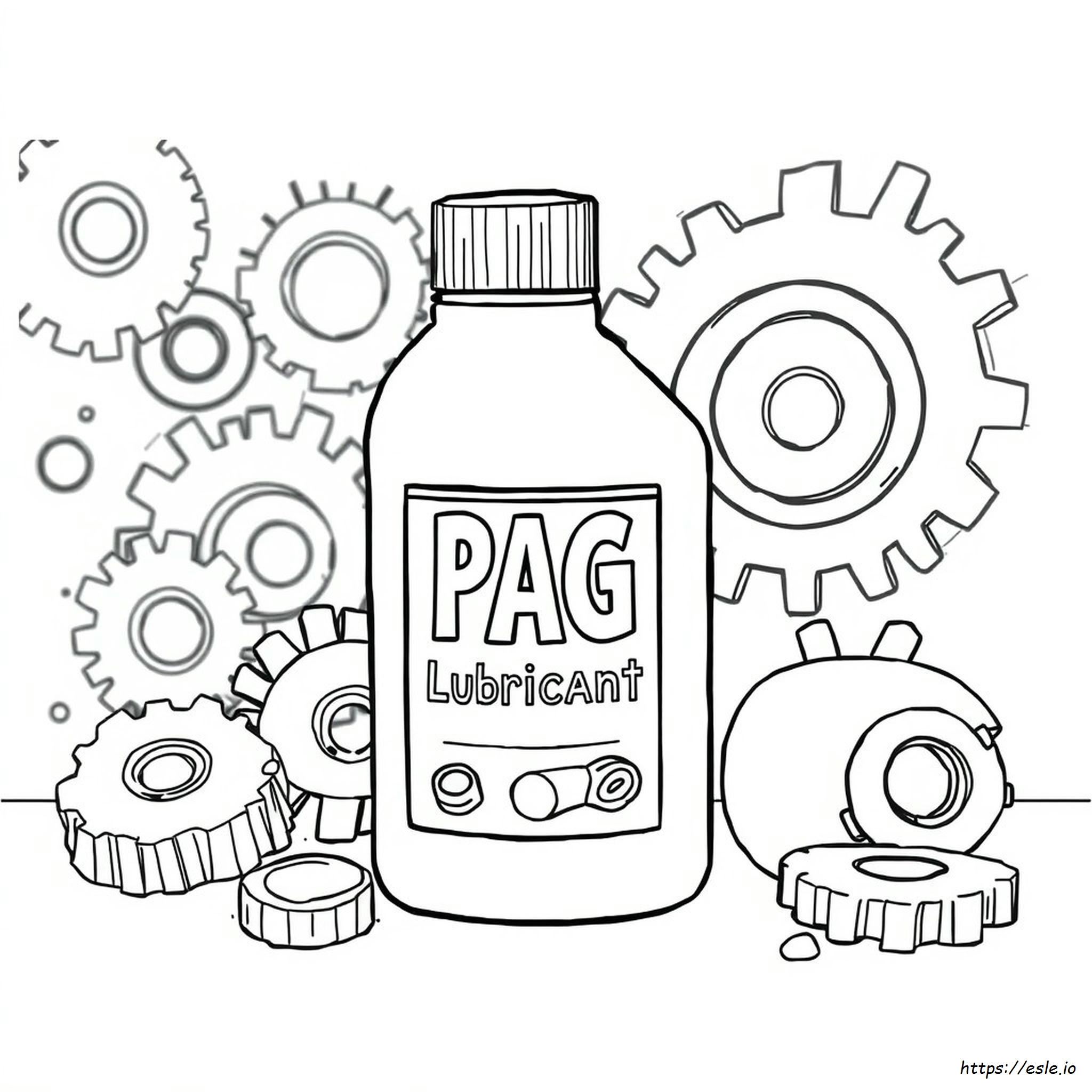 De Qué Color Es El Lubricante Pag