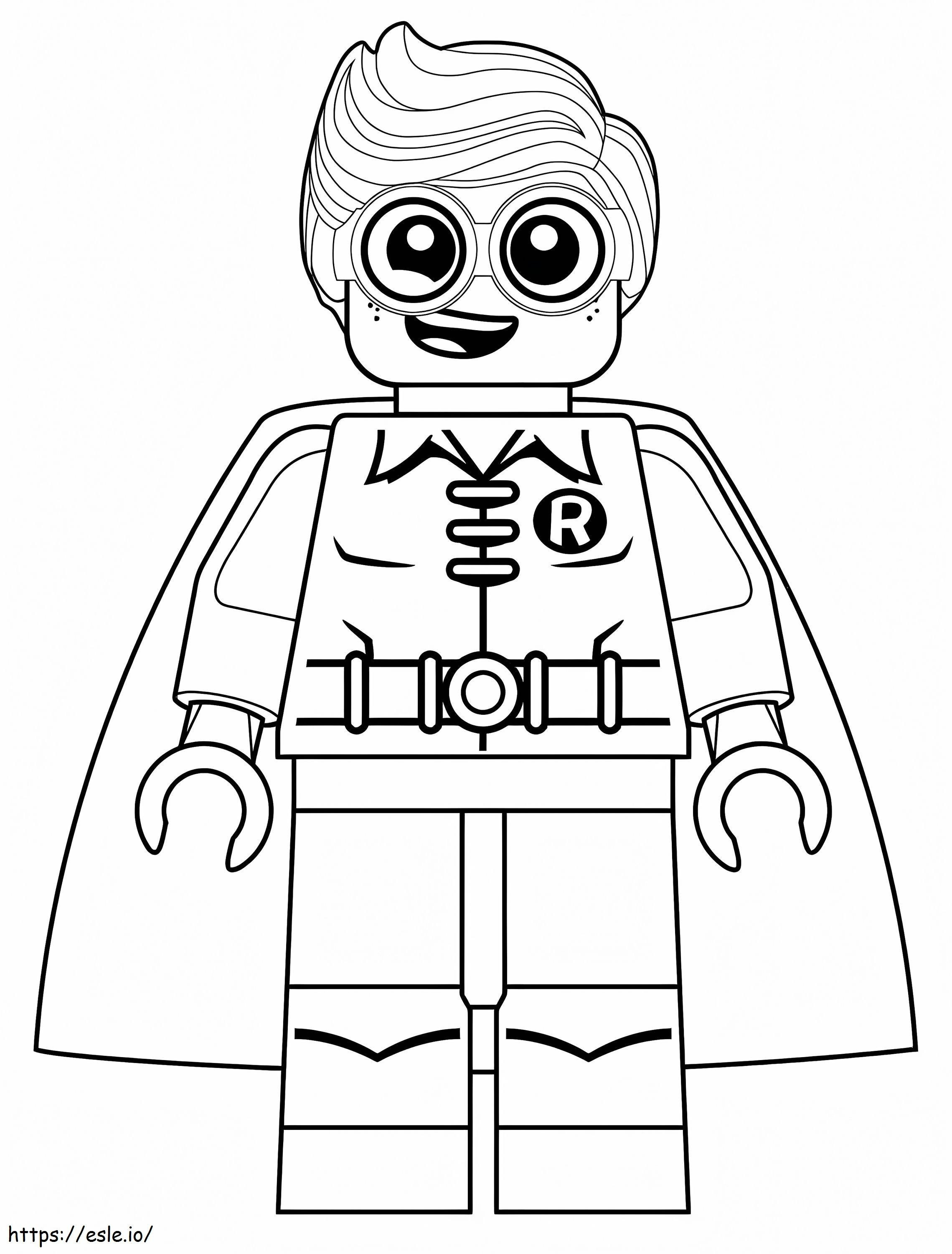 Lego Robin 1 coloring page