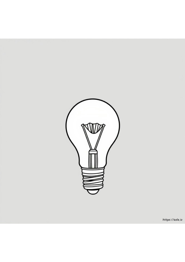 Peux-Tu Colorier Une Ampoule