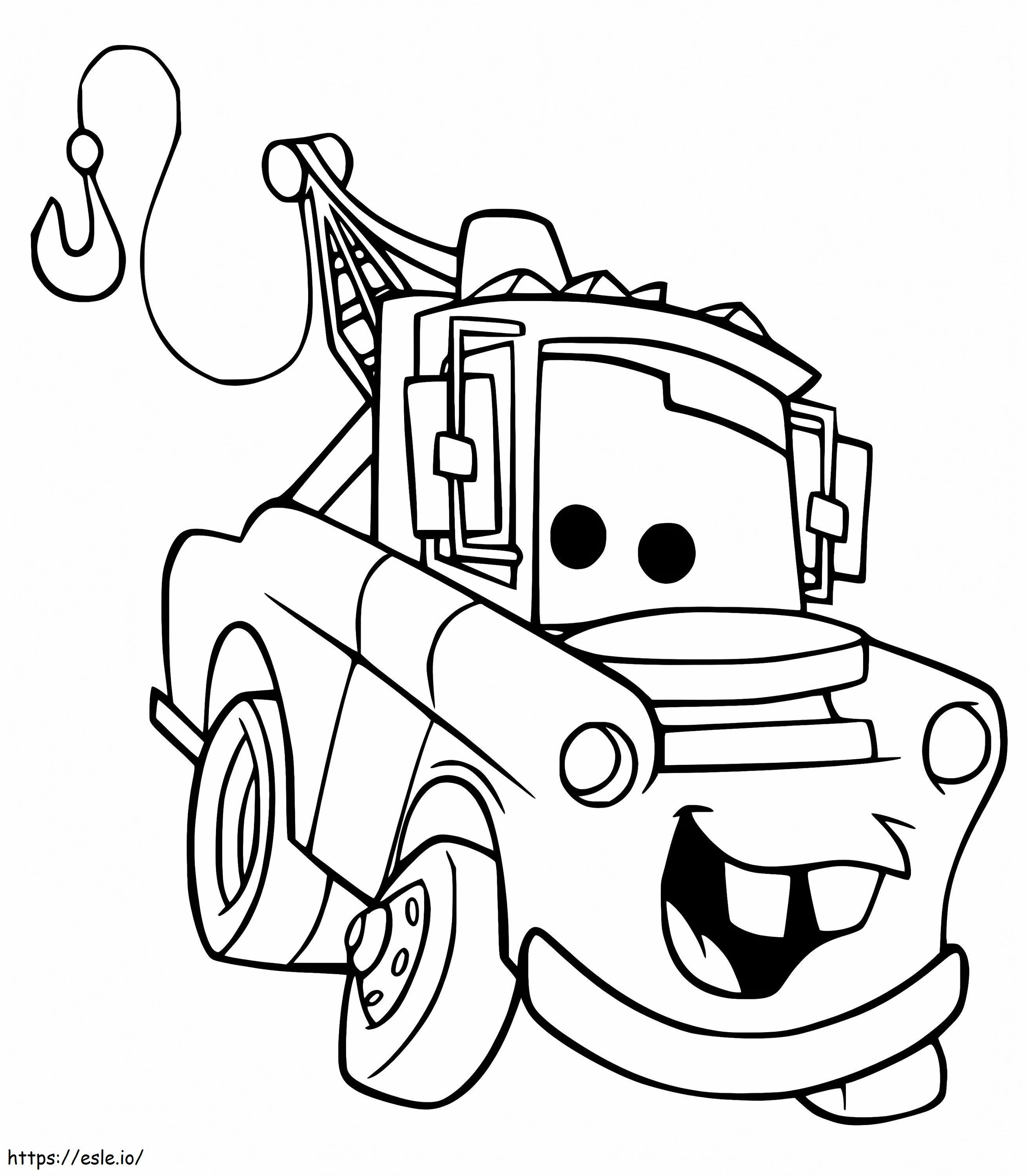 Happy Mater coloring page