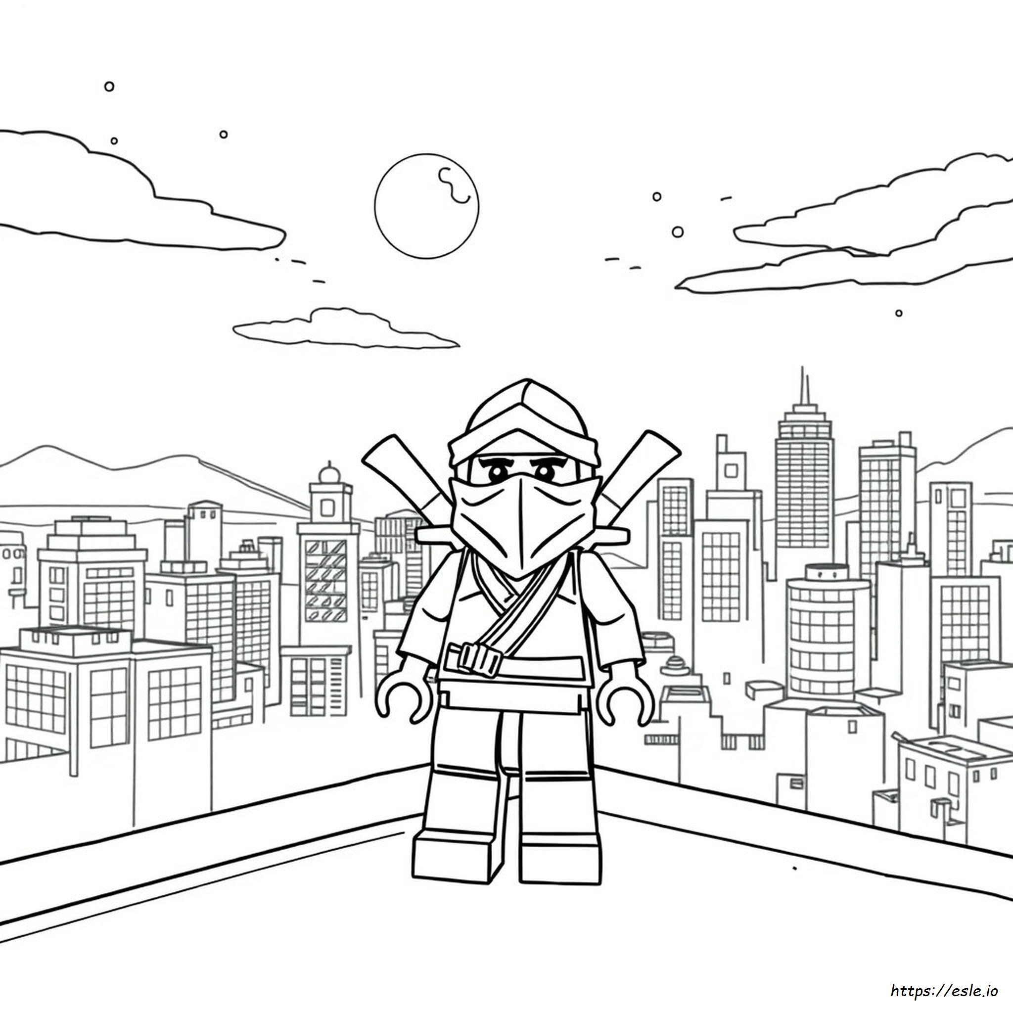 Cool Ninja Coloring Pages