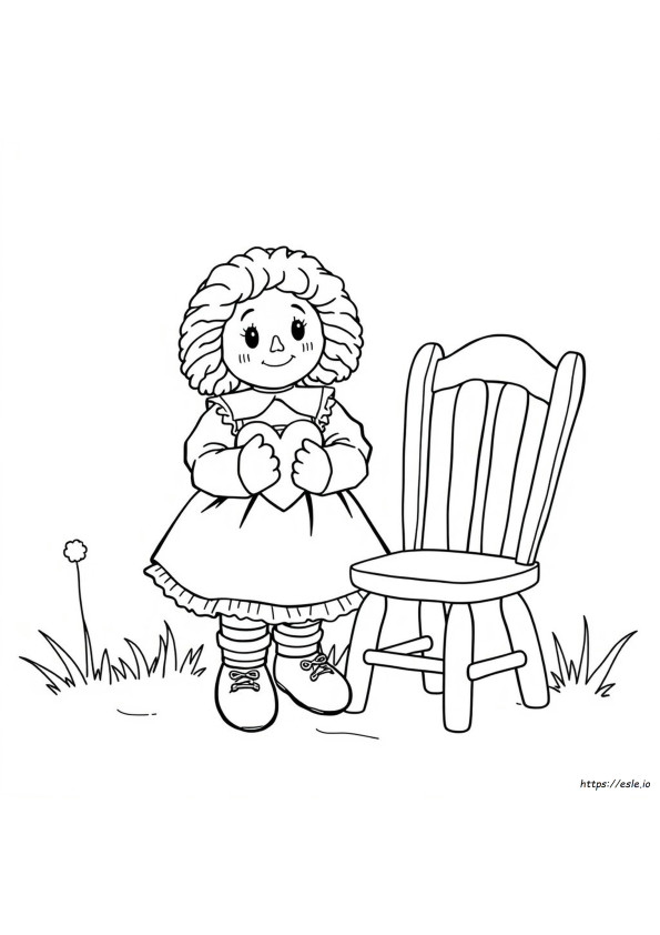 Raggedy Ann Coloring Book
