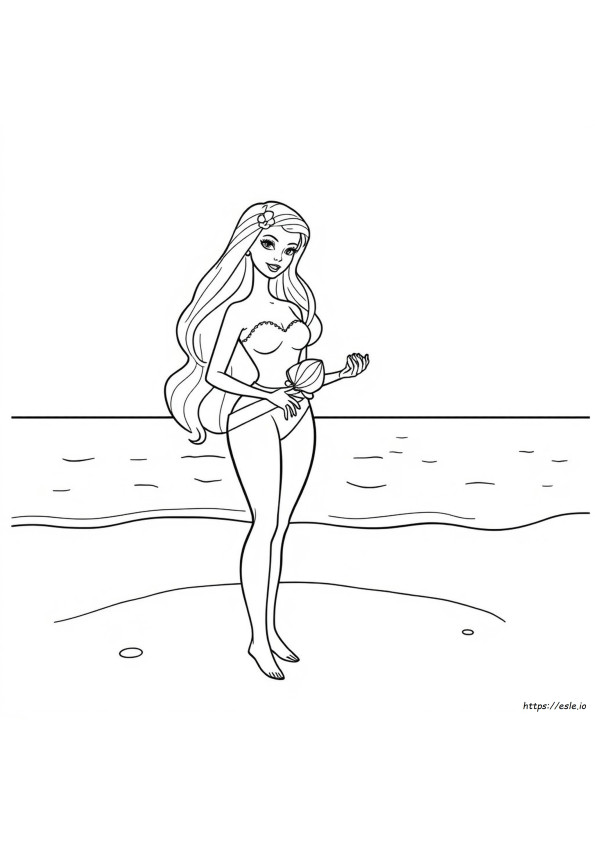 Barbie Kleurplaten