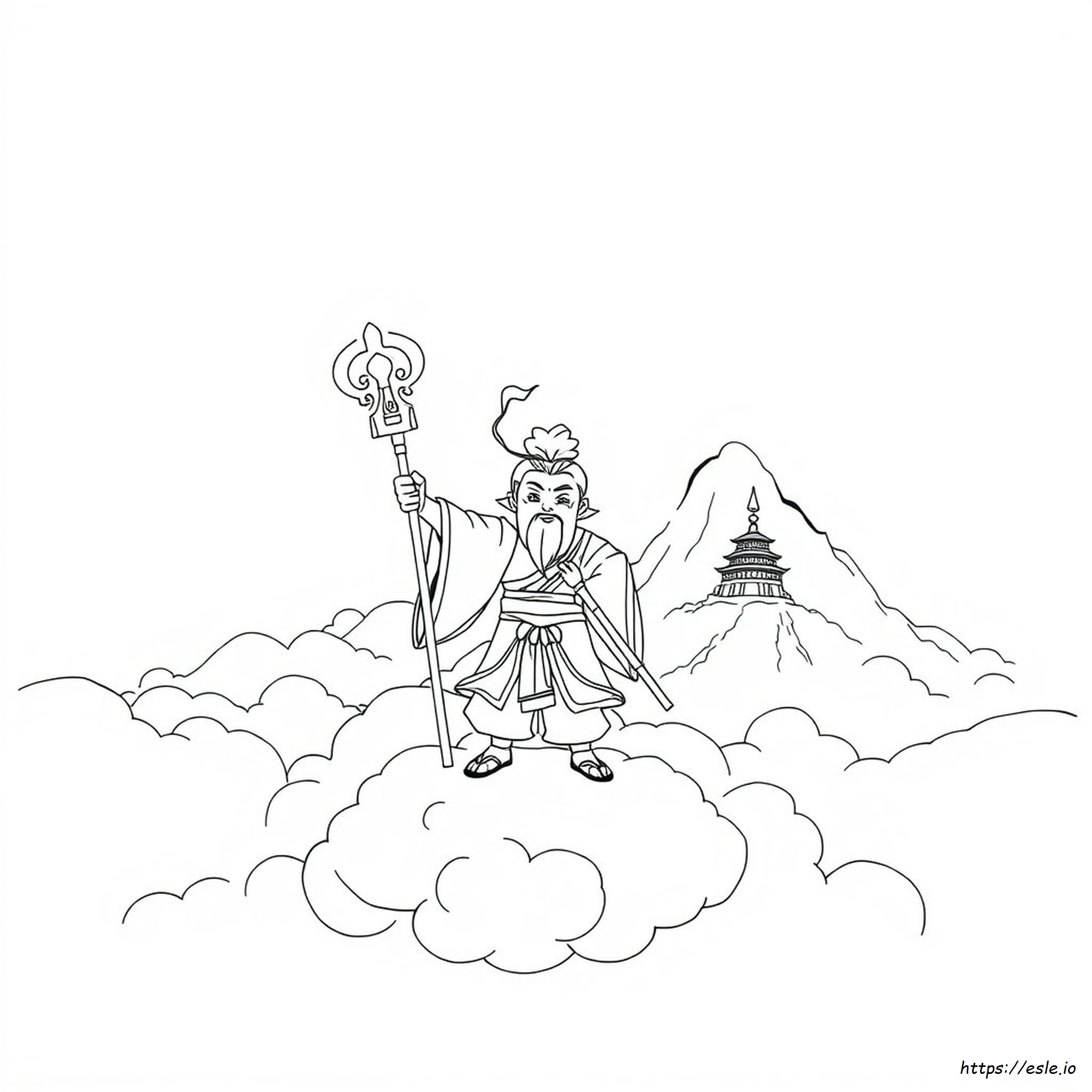 Wukong Coloring Page