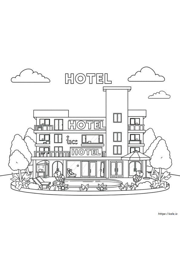 Kolorowanka Hotel