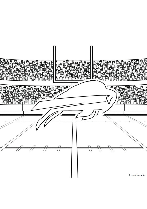 Bills Logo Coloring Page