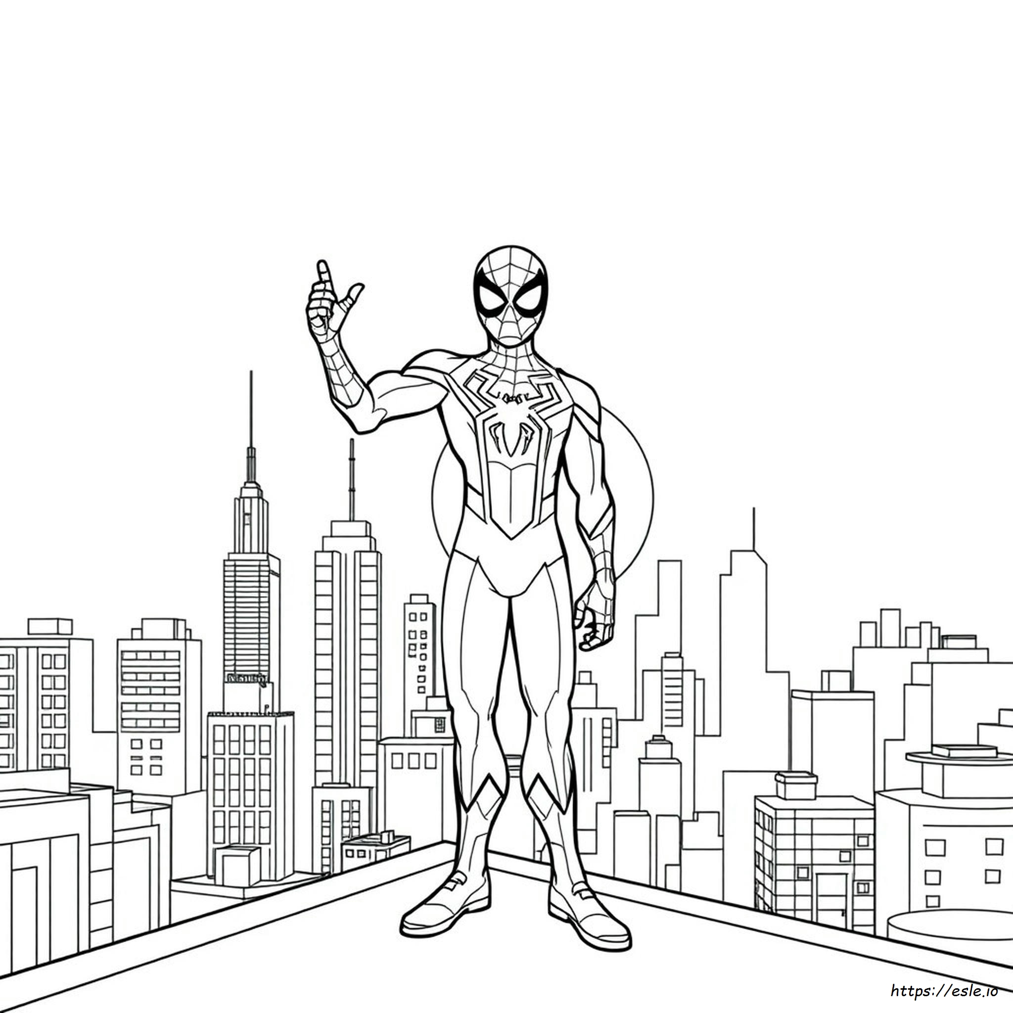 Spider Man Miles Morales Coloring Pages Ps5