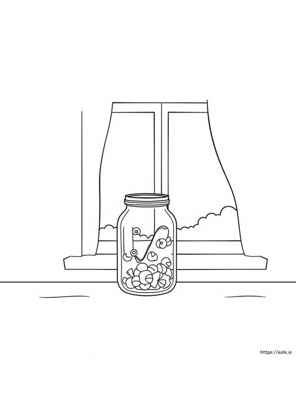 Coloriage Bocal