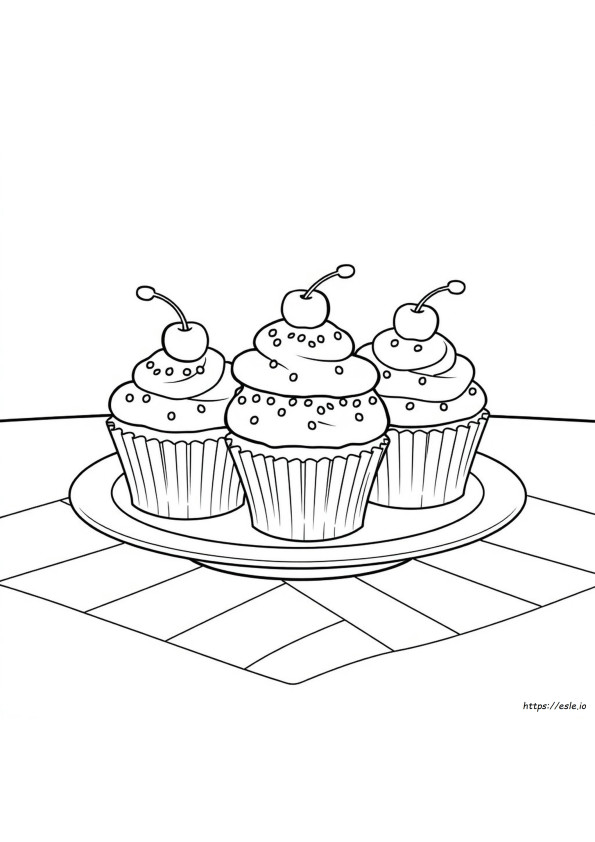 Muffin Színező Oldalak Pdf