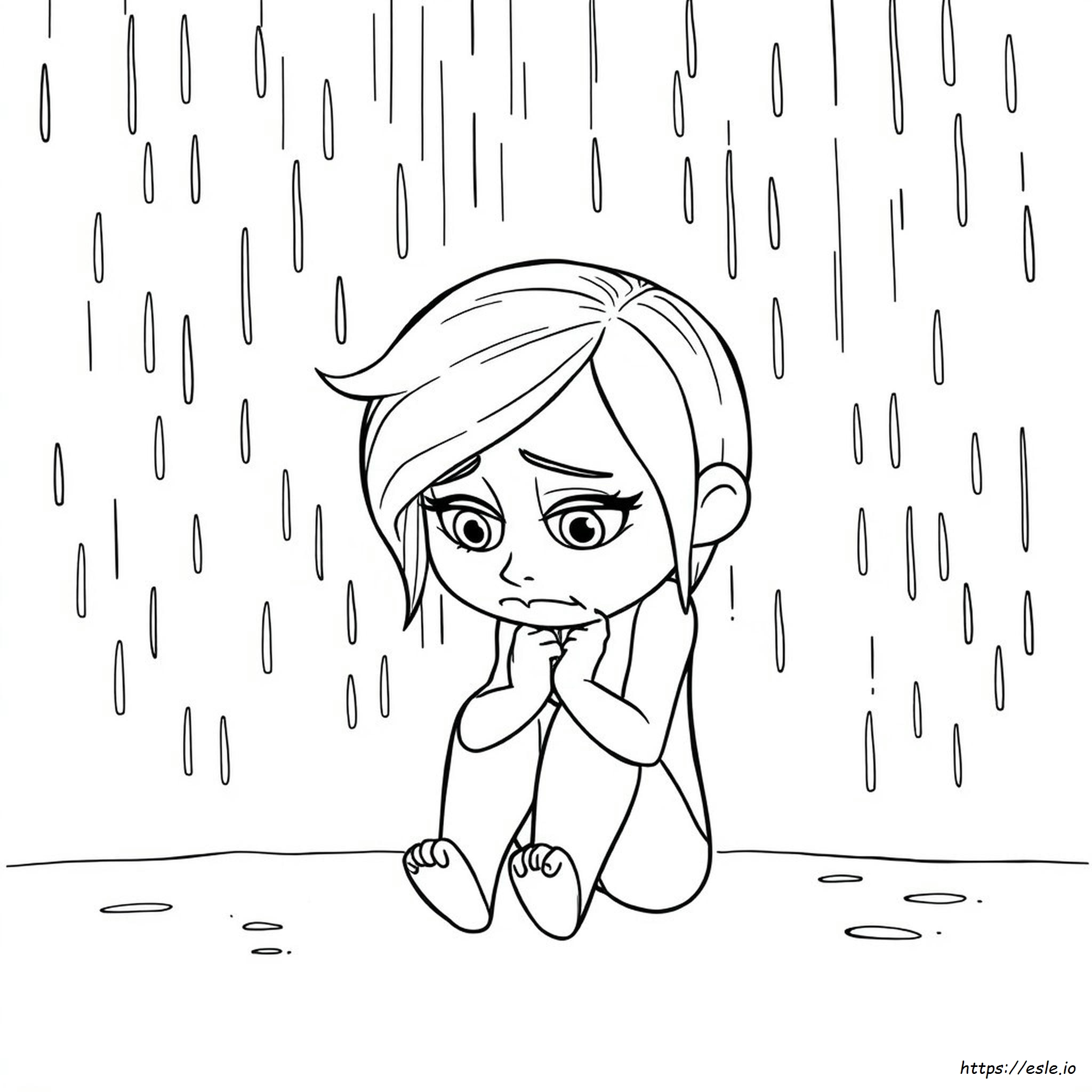 Disgust Inside Out Colouring